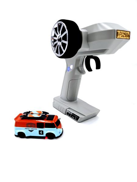 Pocket Racer Race Bus mit Fernbedienung